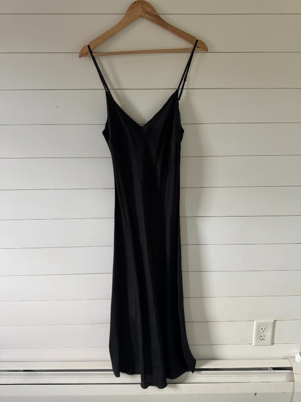 Organic John Patrick Women’s Black Slip Dress, L